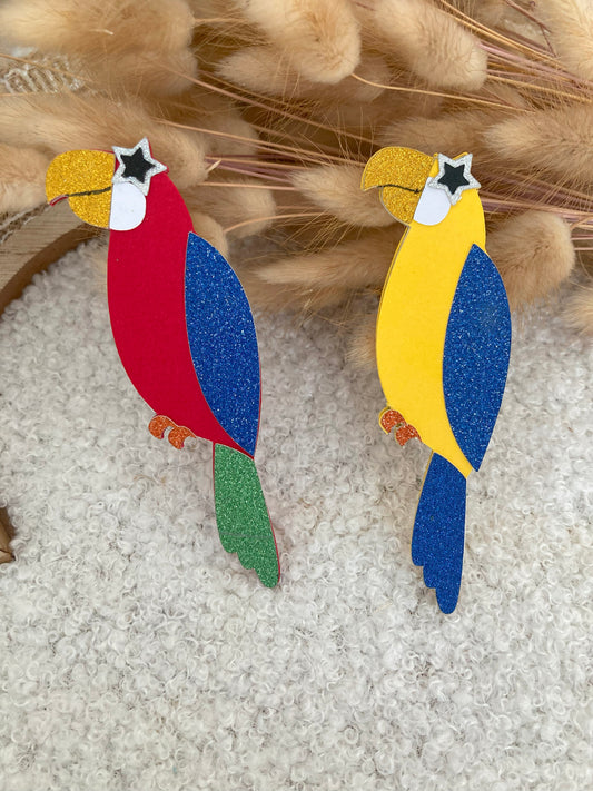 Broche Perroquet Personnalisée – Bijou Coloré
